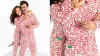 Matching Couple Valentine’s Pajamas
