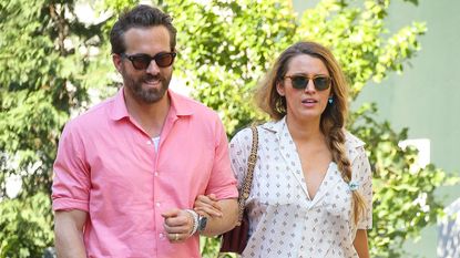 Blake Lively and Ryan Reynolds candidly shot walking