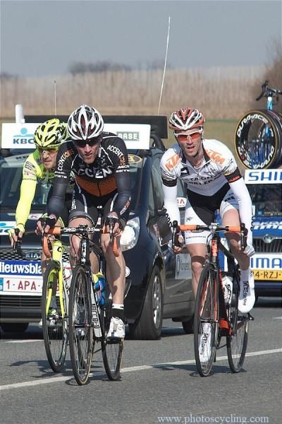 Andy Cappelle and Florian Vachon in the day's breakaway