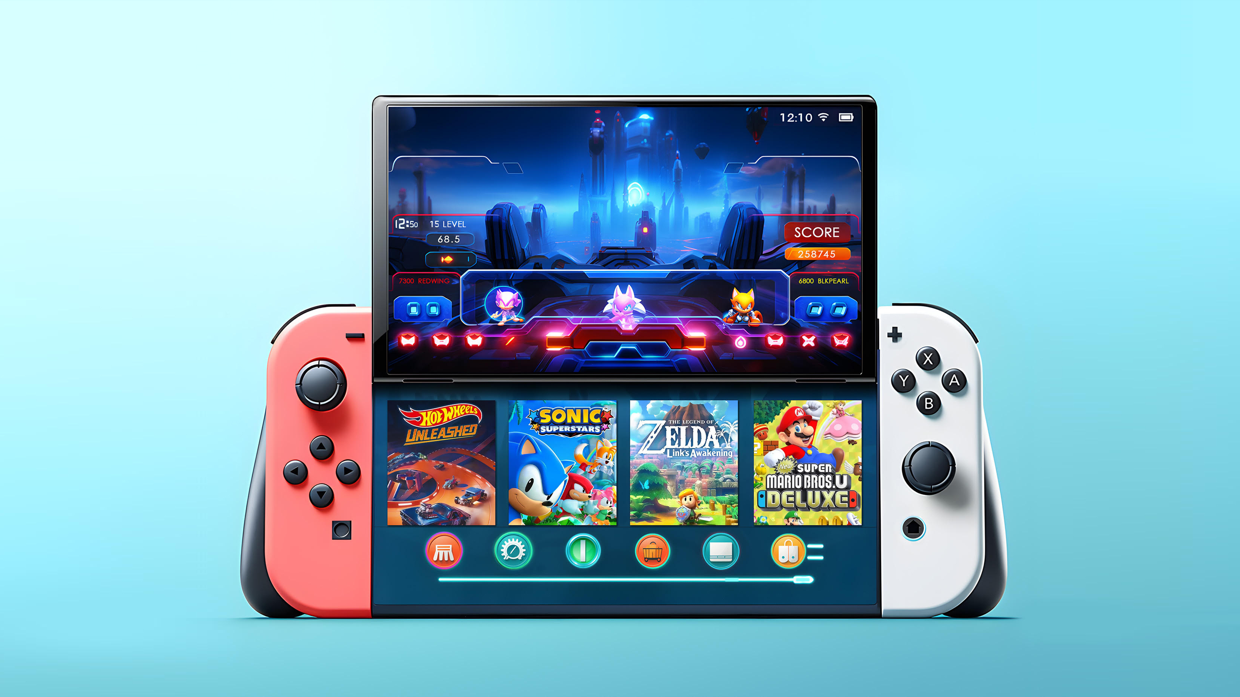 Nintendo Switch 2 Console Renders Hint At Smaller Bezels and Redesigned  Joy-Cons - Yanko Design