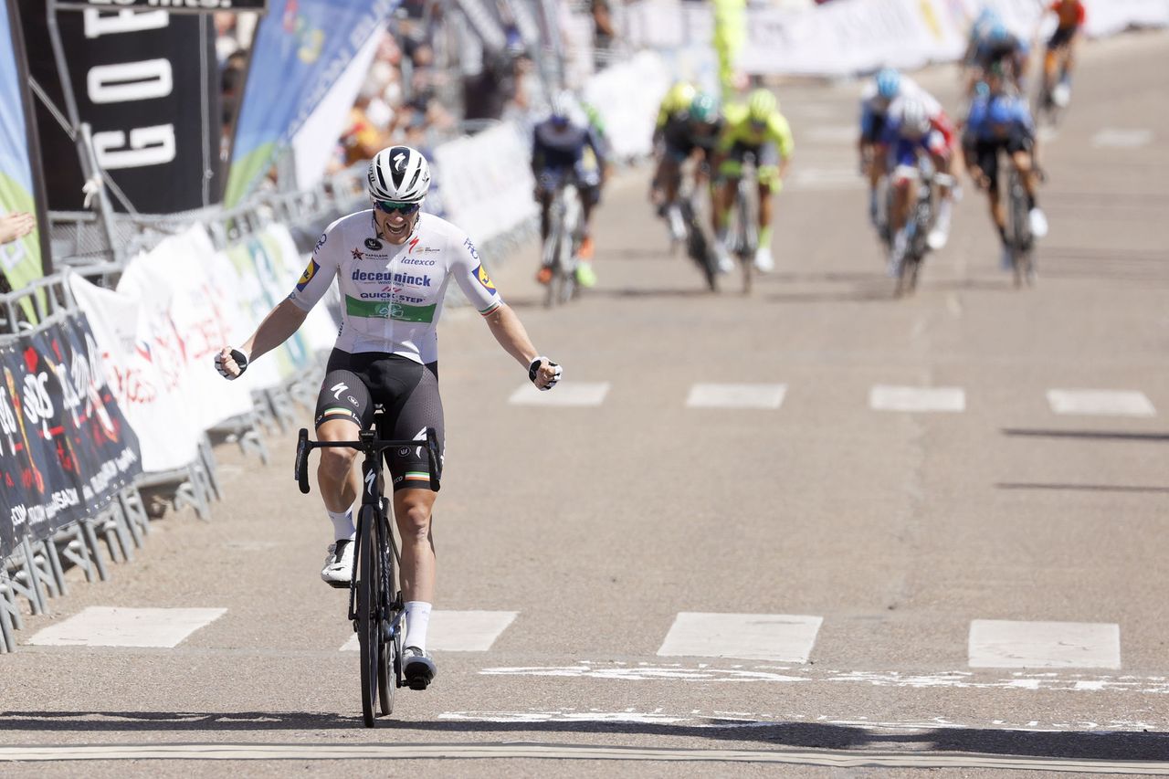 Cycling: Vuelta Burgos 2020 / Burgos Tour 2020 / 4&Acirc;&ordf; Etapa / 4&Acirc;&ordf; Stage /
Arrival / Llegada /
BENNETT, Sam (IRL) /
Bodegas NAVAL (Gumiel de Izan ) - Roa de Duero (163 Km) 31-07-2020 /
Cycling: Vuelta Burgos 2020 / Burgos Tour 2020 /
&Acirc;&copy;PHOTOGOMEZSPORT2020
