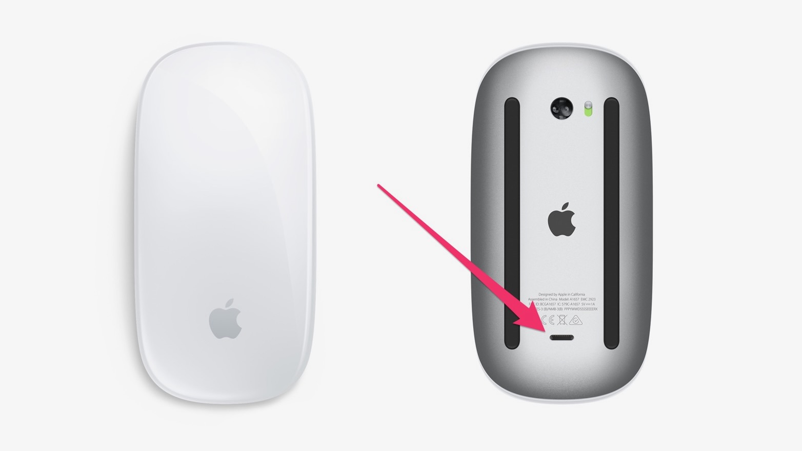 Magic Mouse, bottom