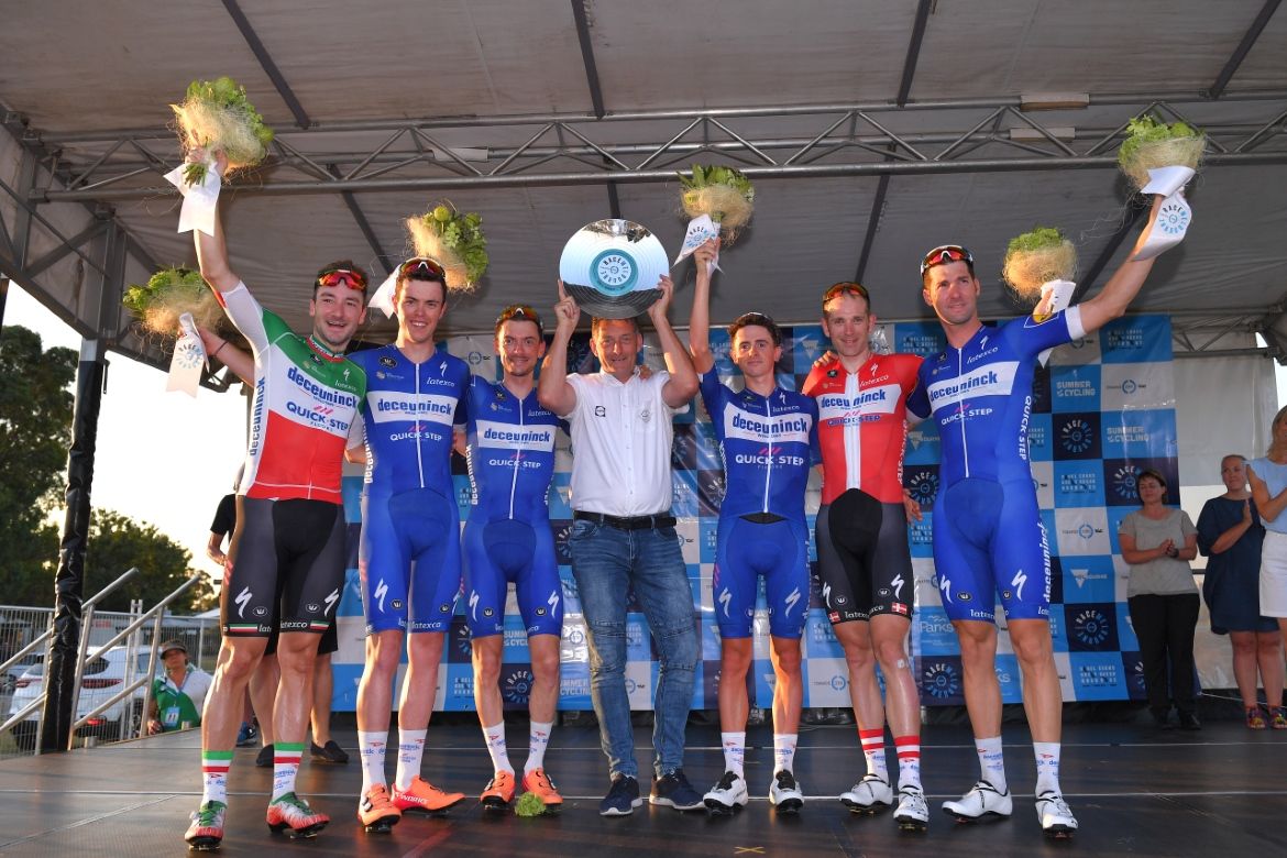 Deceuninck-QuickStep are crowned victorious