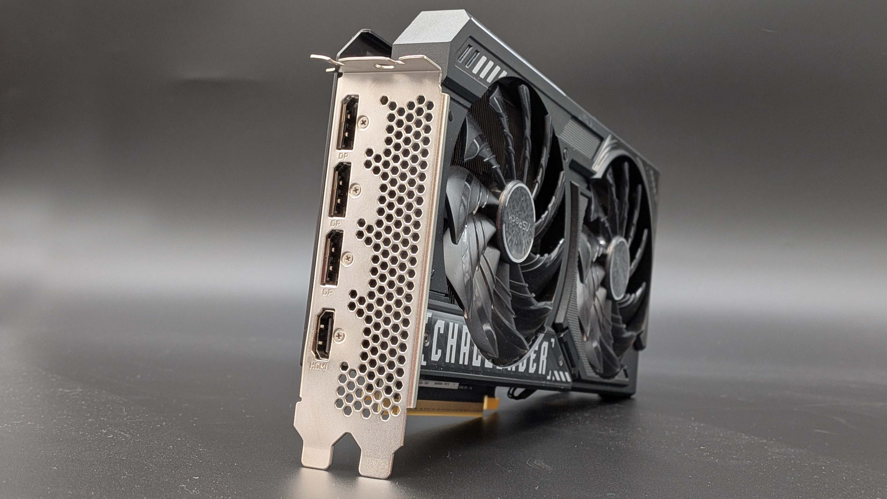 Intel Arc B570 graphics card by ASRock