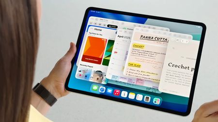 iPadOS 26 being introduced at Apple's Worldwide Developers Conference (WWDC) in June 2025.