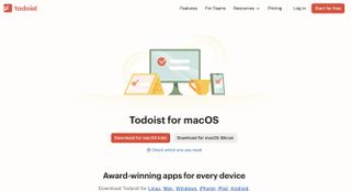 Todoist website.