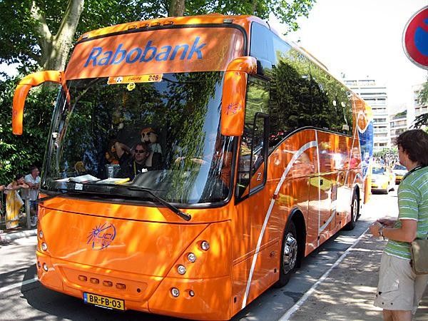 Rabobank arrives.