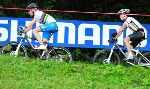 World Champion Gerhard Kerschbaumer (Germany) leading