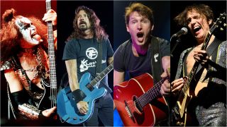 Gene Simmons, Dave Grohl, James Blunt, Justin Hawkins