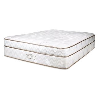 DreamCloud vs Saatva: The Saatva Classic mattress on a white background
