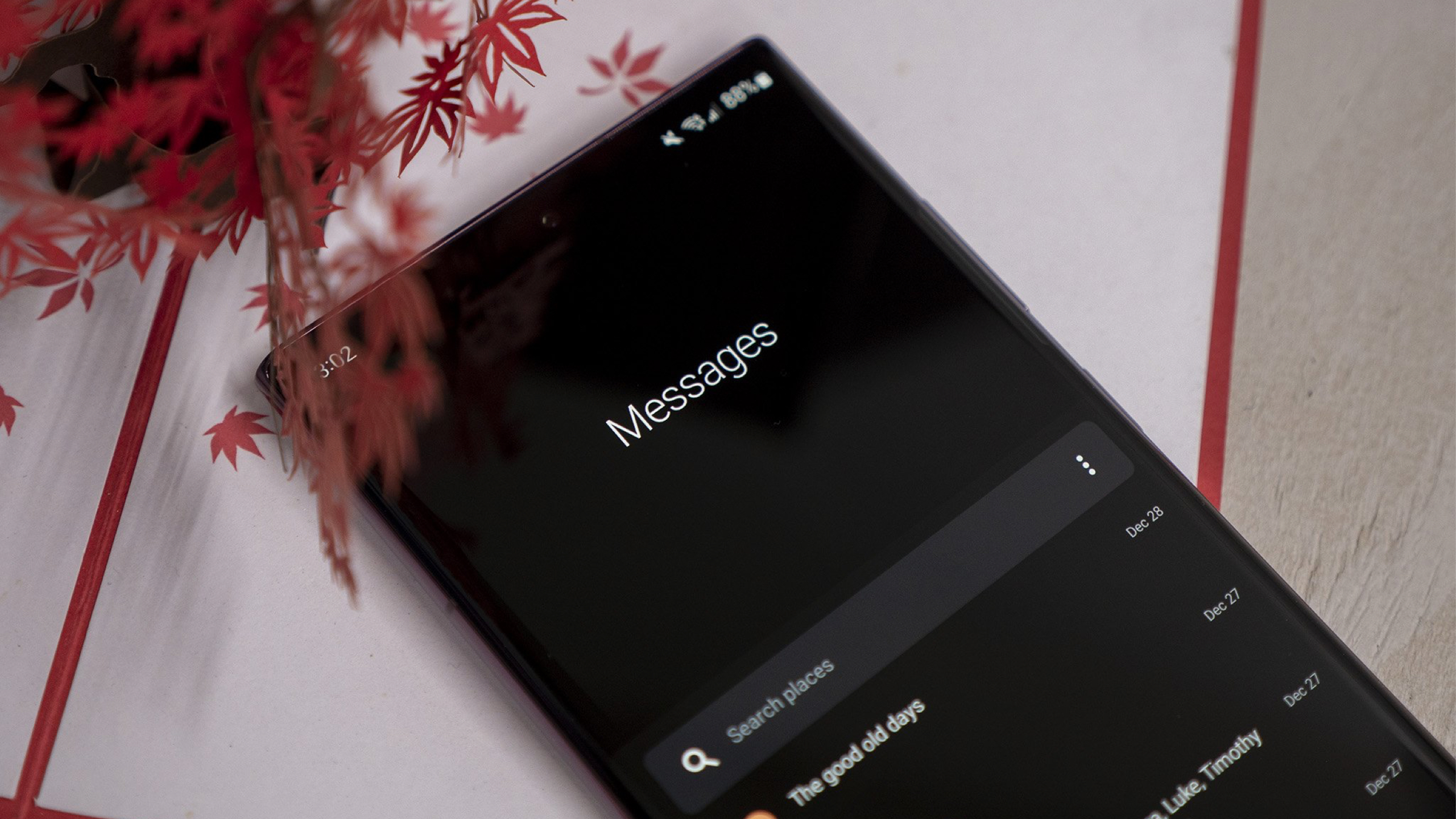 Samsung Messages app on Samsung Galaxy S22