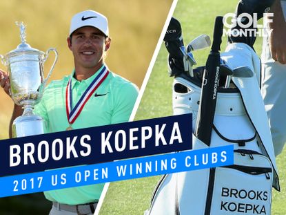 Brooks Koepka 2017 US Open Winning Clubs