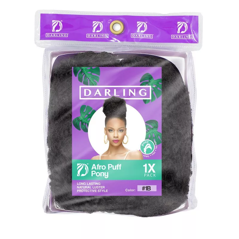 Darling Afro Puff Pony 1b
