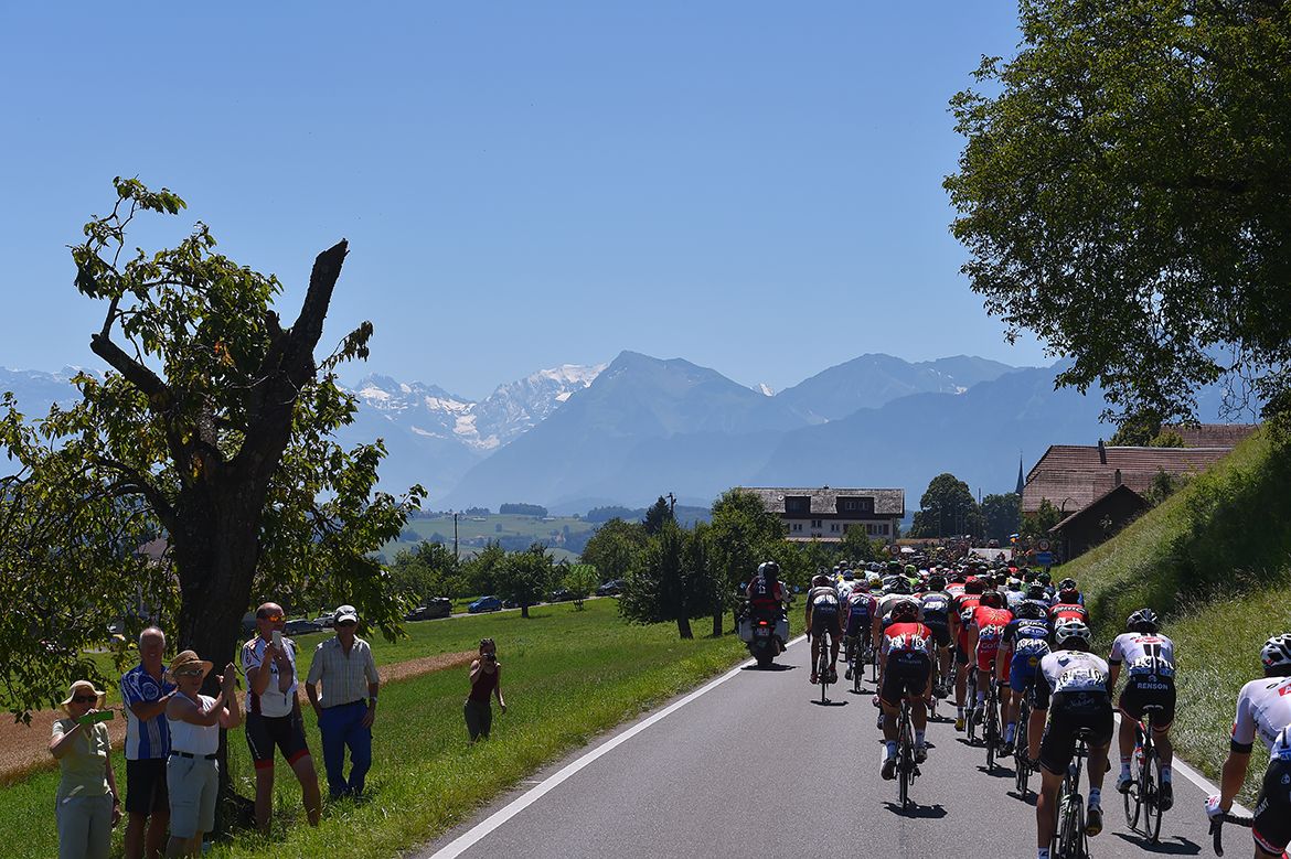 The view from stage 17 of the Tour de France