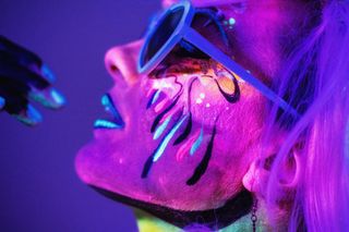 close up UV makeup