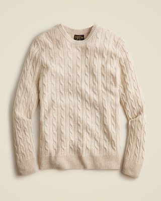 Cashmere Cable-Knit Sweater