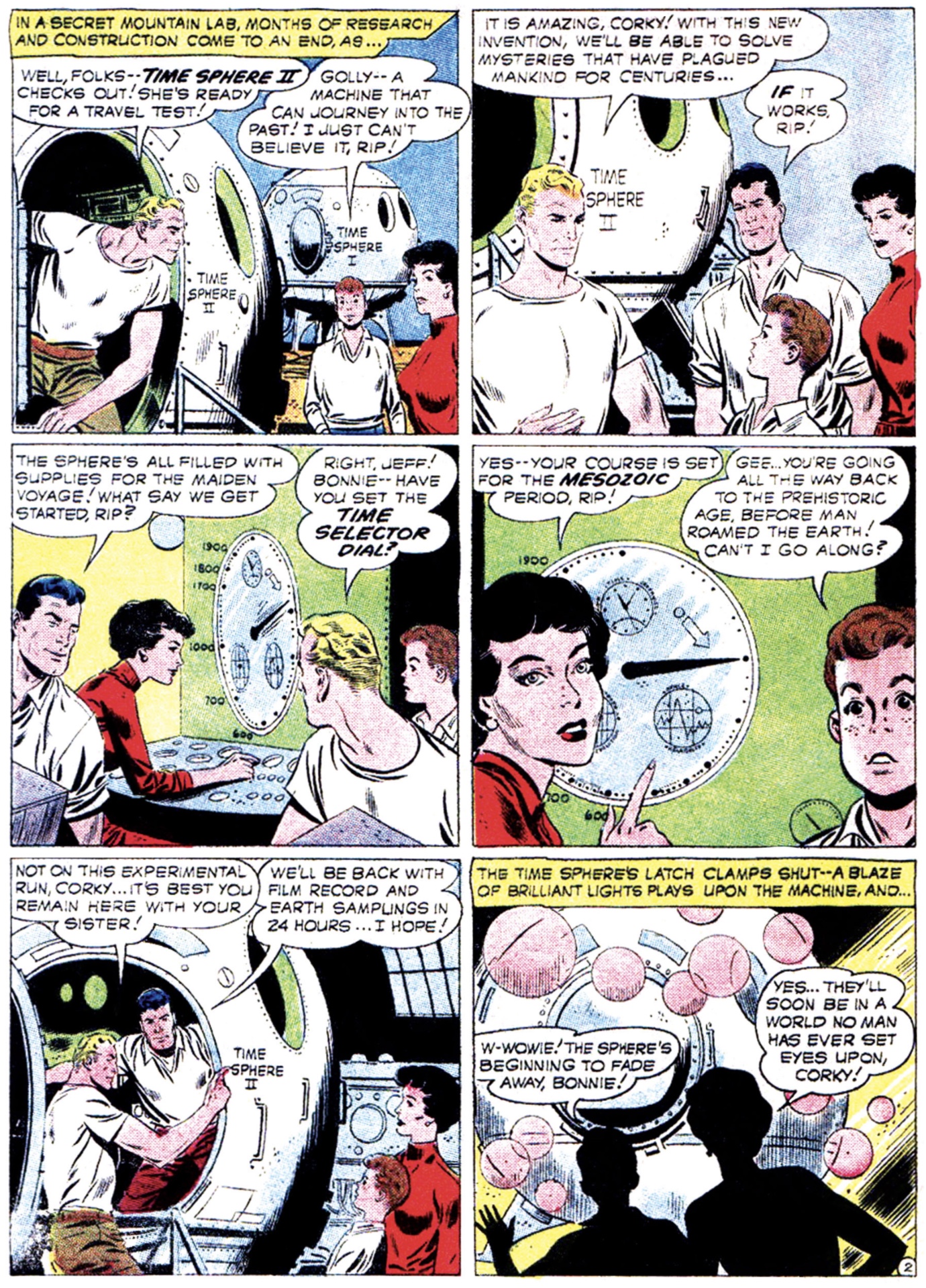 Maestros del tiempo en DC Comics
