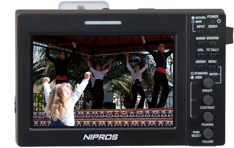 Nipros to Introduce LCD Monitor/Viewfinders at the 2014 NAB Show TV Tech