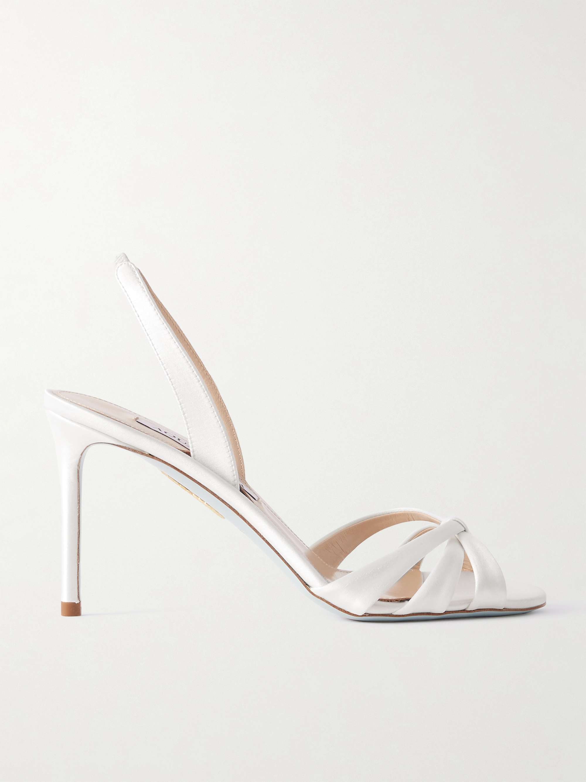 Tati 85 Satin Slingback Sandals