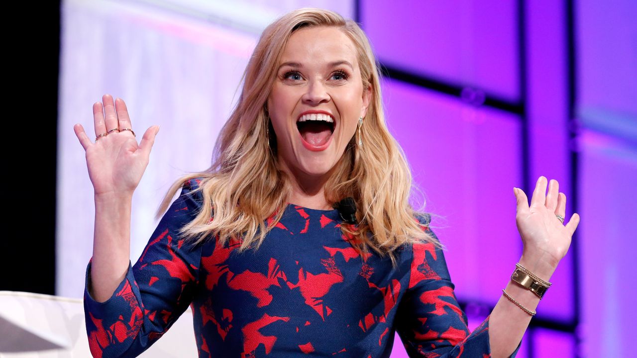 Actor/producer/activist Reese Witherspoon speaks onstage at the Watermark Conference for Women 2018 at San Jose Convention Center on February 23, 2018 in San Jose, California.