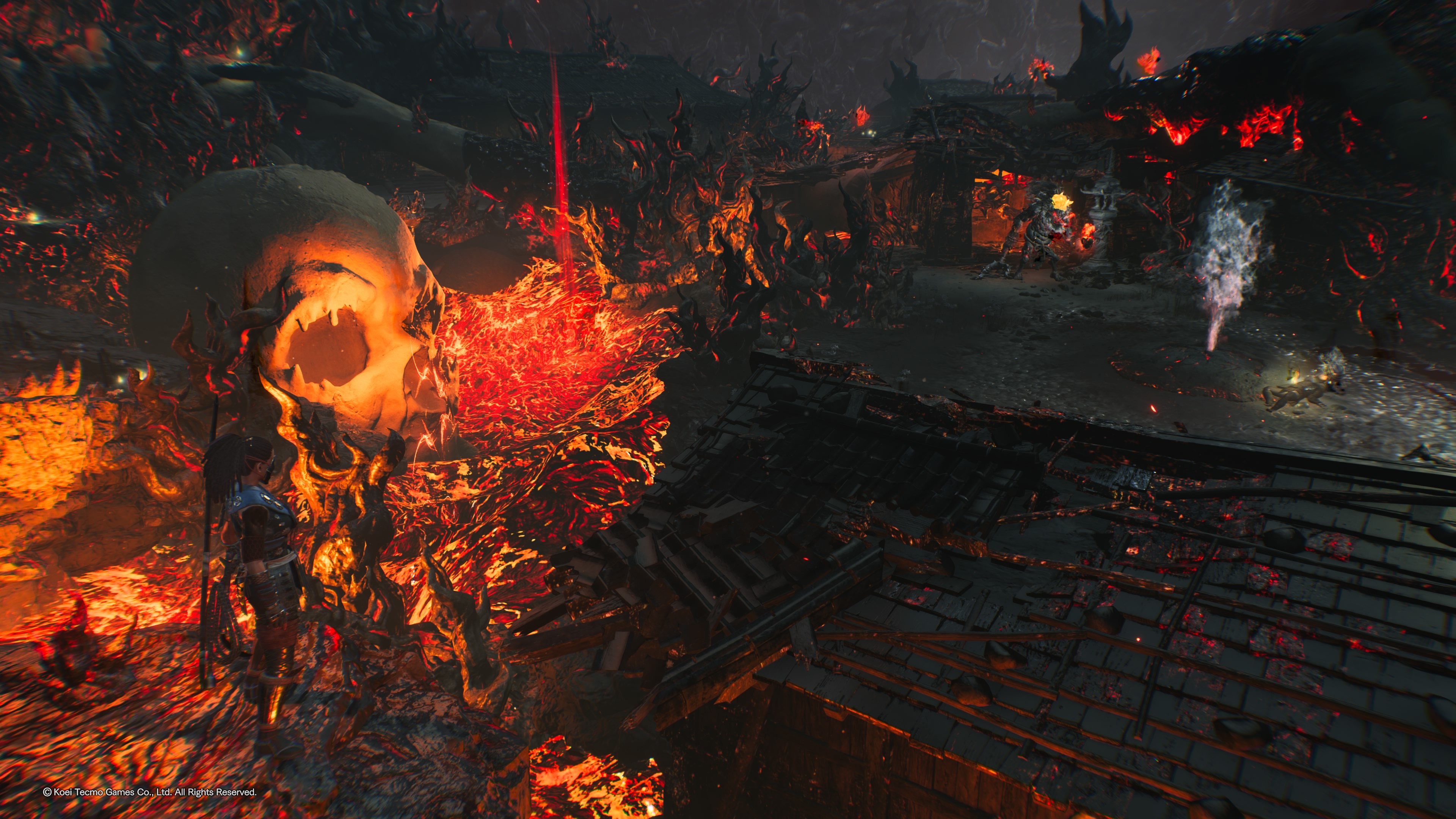 Exploring a fiery crucible in the Nioh 3 Alpha