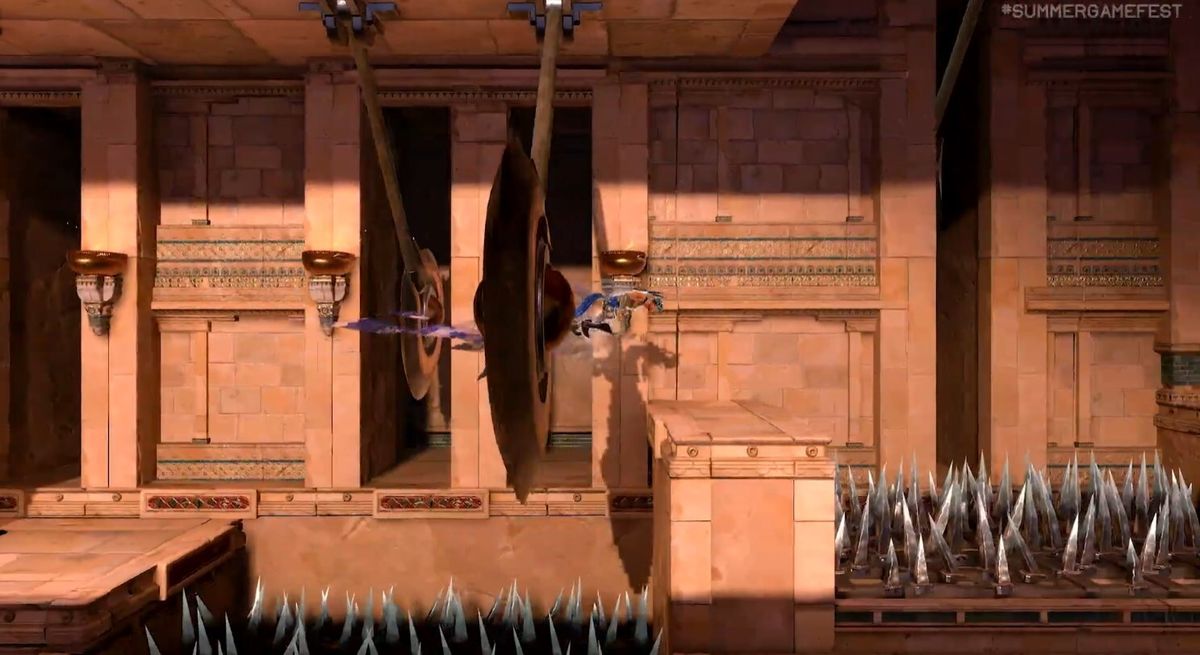 PoP gameplay showing off Temple