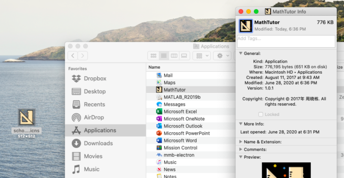 mac application for change icon text in desktop