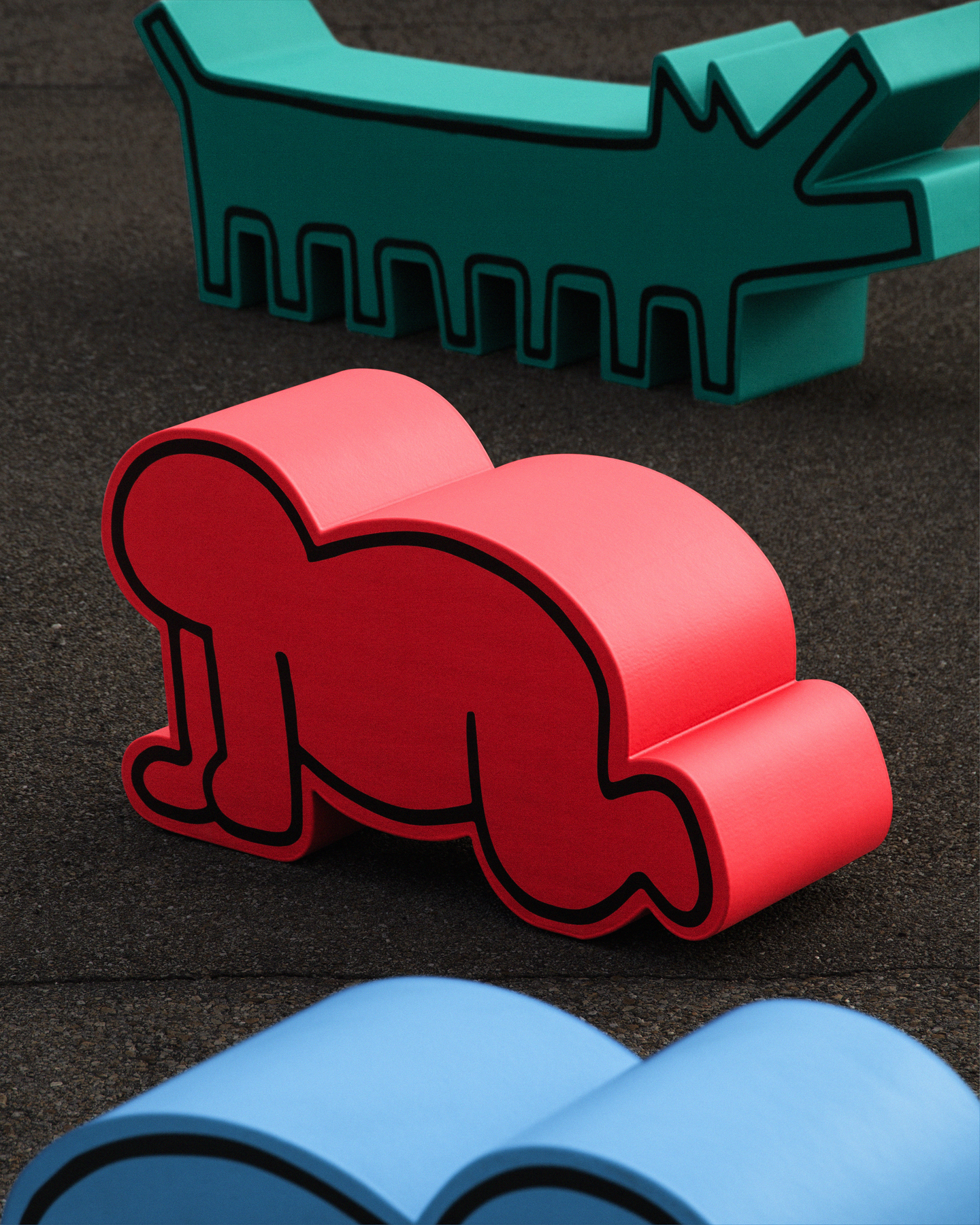 _GC_Gufram_Luna Luna x Keith Haring_courtesy of Gufram