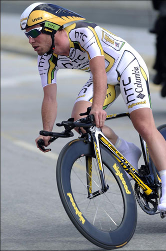 Mark Cavendish, Tour of Andalusia 2010, stage 4 ITT