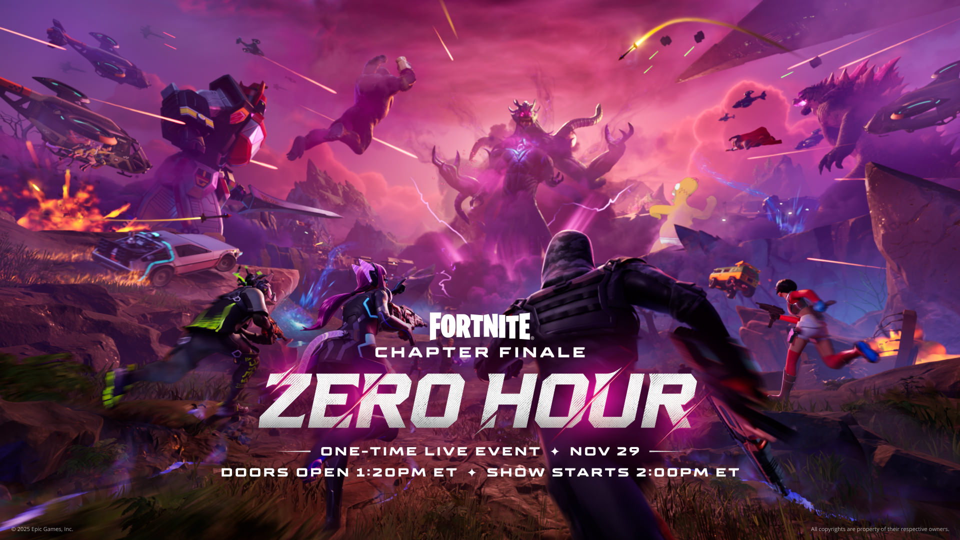 Fortnite Live Event Zero Hour