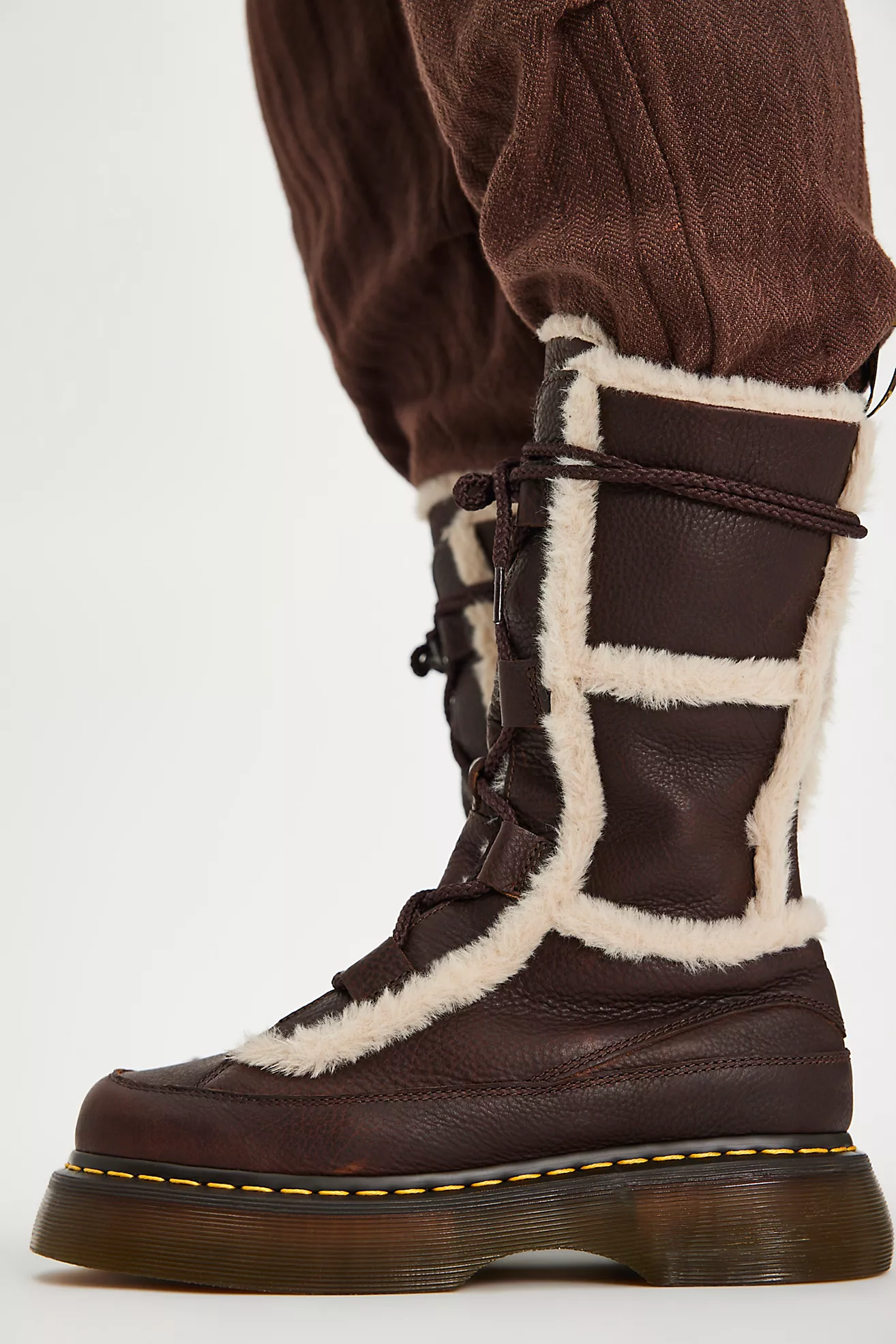 Dr. Martens Milo Fur Buzz Boots