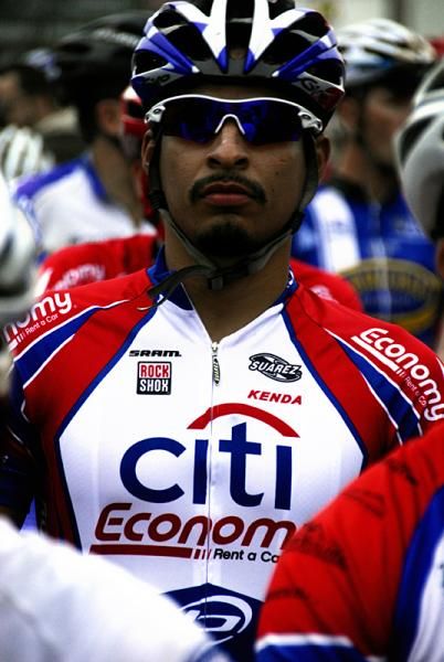 Federico Ramirez has his game face on prior to the start of stage 2