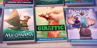 Fake Disney DVDs from Zootopia