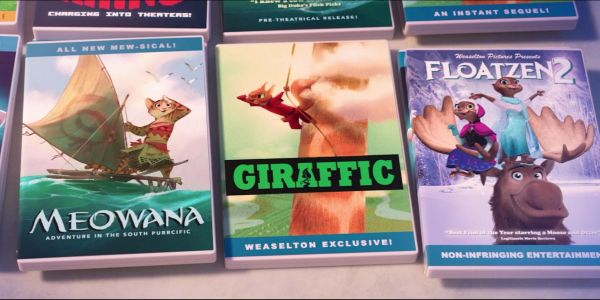 Fake Disney DVDs from Zootopia