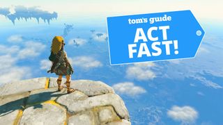 Zelda: Tears of the Kingdom screenshot with a Tom's Guide deal tag