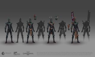 Warhammer Rogue Trader; lots of fantasy characters
