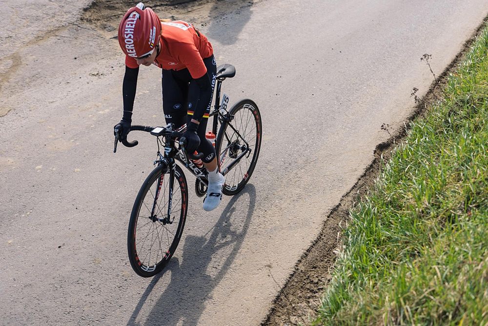 Jessie Daams makes a solo move - 2016 Omloop het Nieuwsblad - Elite Women