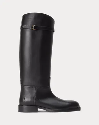 Calfskin Tall Riding Boot