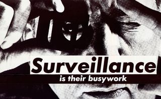 Untitled (Surveillance is their busywork), 1985. Courtesy the artist and Sprüth Magers Berlin London