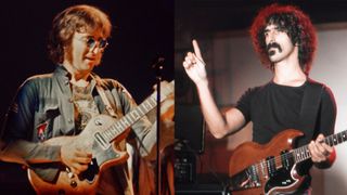 LEFT: "One to One" Concert - 8/30/72 At the request of Geraldo Rivera, shortly after the release of his album "Sometime in New York CIty, agreed to headline two charity concerts to benefit the Willowbrook Home, a facility for learning disabled children. The event was called "One To One", both concerts were filmed and recorded, with excerpts broadcast on ABC. RIGHT: Frank Zappa in his studio 1974 in Los Angeles, California.. 