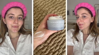 samantha holender using moisturizers for dry skin