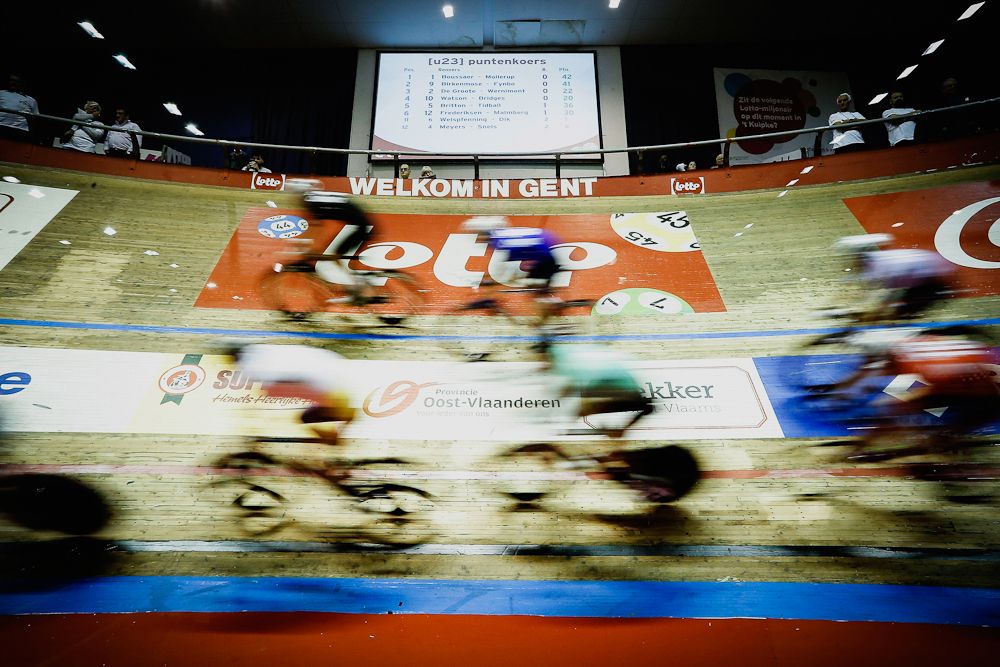The scene at Het Kuipke for the Gent Six day