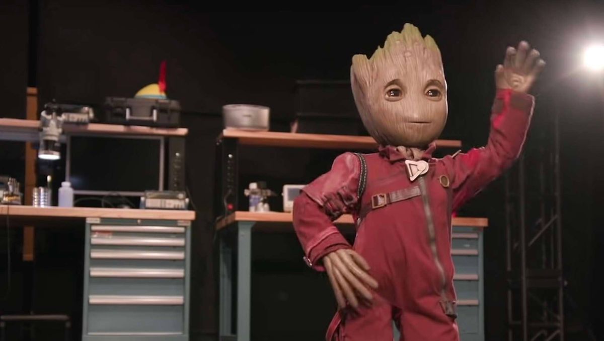 Disney imagineers reveal new robotic 'Baby Groot' in new video | Space