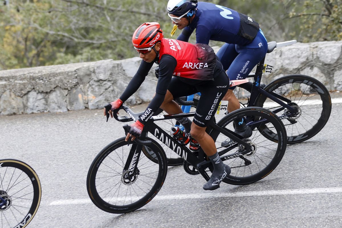 Paris Nice 2022 - 80th Edition - 8th stage Nice - Nice 115,6 km - 13/03/2022 - Nairo Quintana (COL - Team Arkea Samsic) - photo Luis Angel Gomez/SprintCyclingAgency&Acirc;&copy;2022
