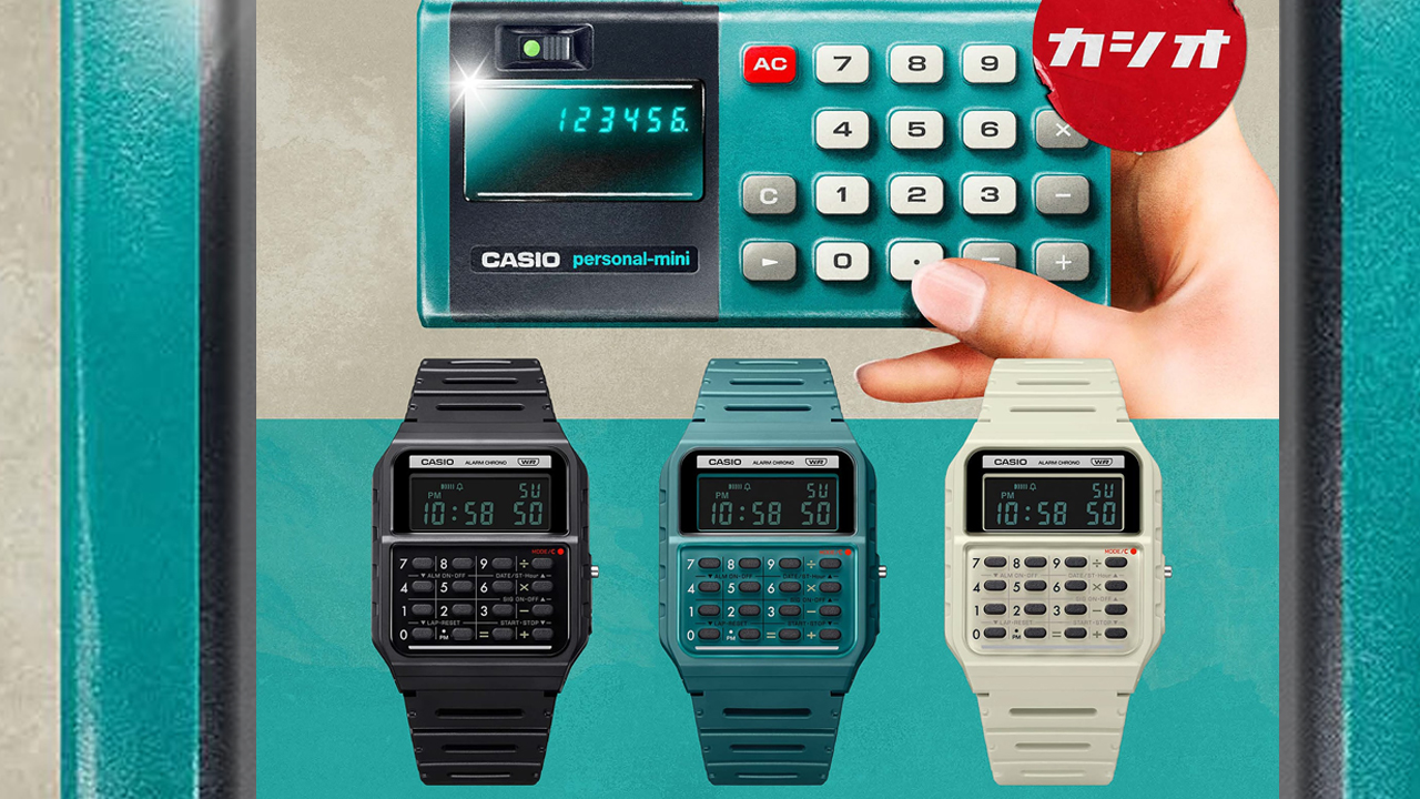 Wristwatch exam cheats rejoice — the Casio Calculator Watch is back