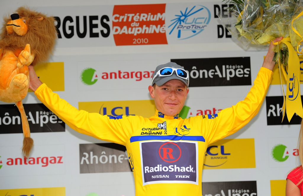 Surprise 2010 Criterium du Dauphine winner, Janez Brajkovič