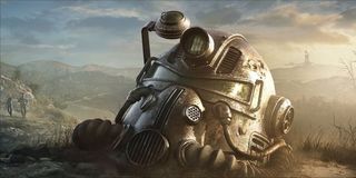 Fallout 76 helmet poster