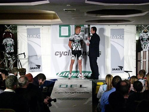 British Eurosport cycling commentator David Harmon