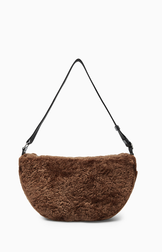 Slouchy Crossbody - Shearling