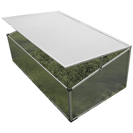 Zenport Sh7005-Zd Folding Aluminum Cold Frame Greenhouse